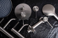 Rubinetto Da Vasca Rea Foster Nickel Brush