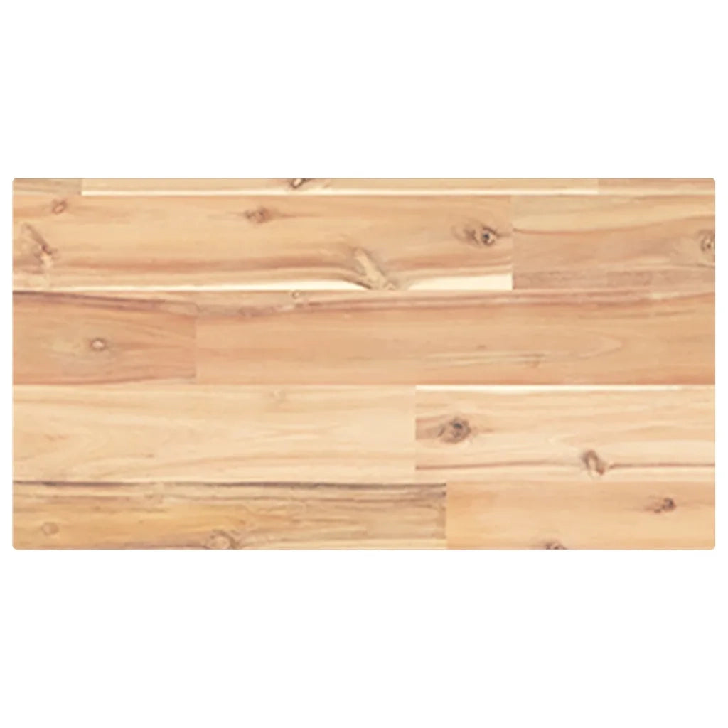 vidaXL Mensole da Parete 4 pz 40x20x2 cm Legno Acacia Non Trattato