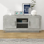 Mobile Porta TV-Mobile per TV-Credenza TV Grigio Cemento 102x35x45cm in Legno Multistrato 473767