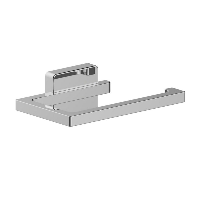 Porta rotolo aperto cromato - serie Kubik