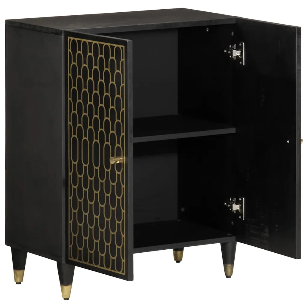 vidaXL Credenza 60x33x75 cm in Legno Massello di Mango