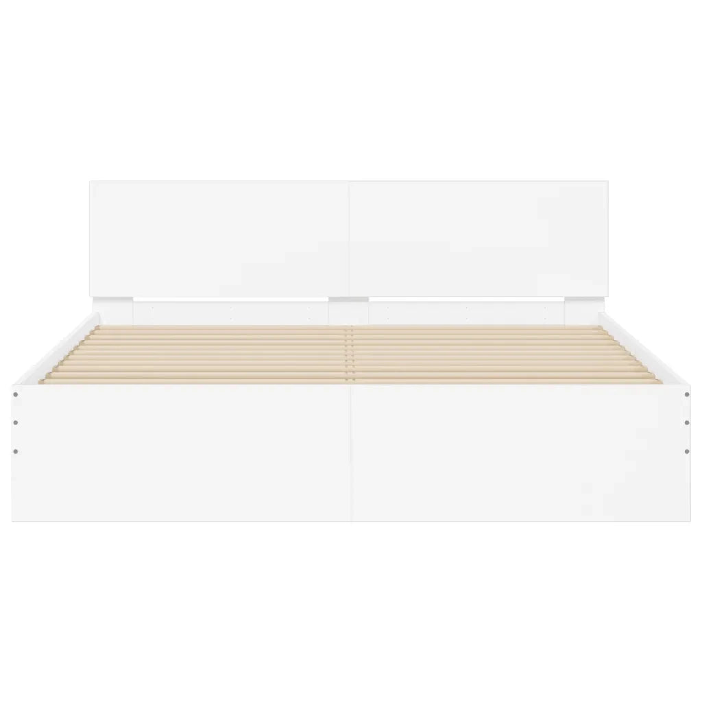 Giroletto con Testiera Bianco 150x200 cm 3207476