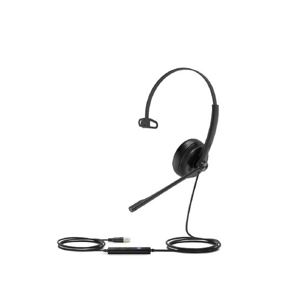 Yealink uh34 lite auricolare cablato a padiglione ufficio nero - UH34  LITE  MONO  TEAMS