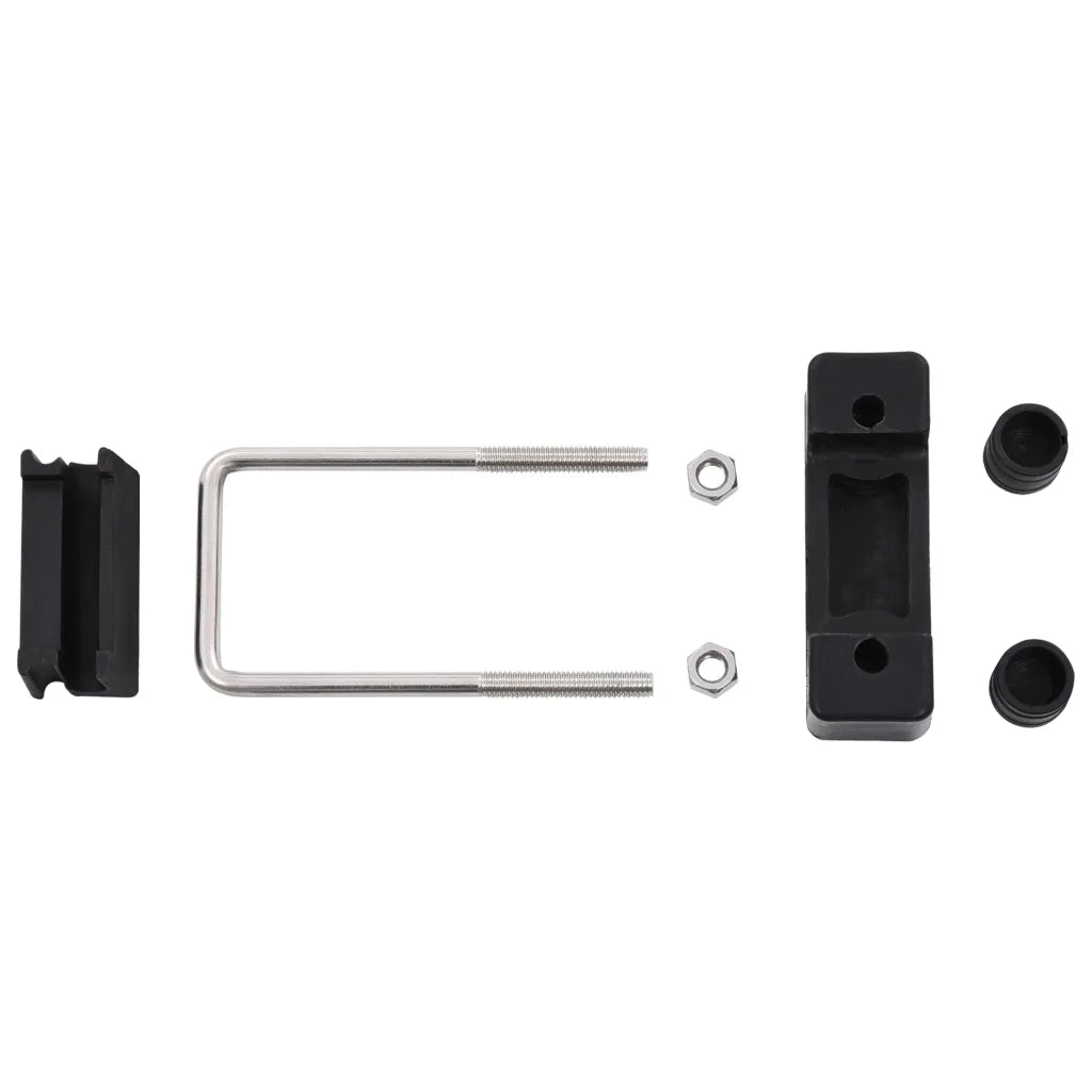 Connettori a U in Plastica per Pali Recinzione 60x40mm 25 Set 144505