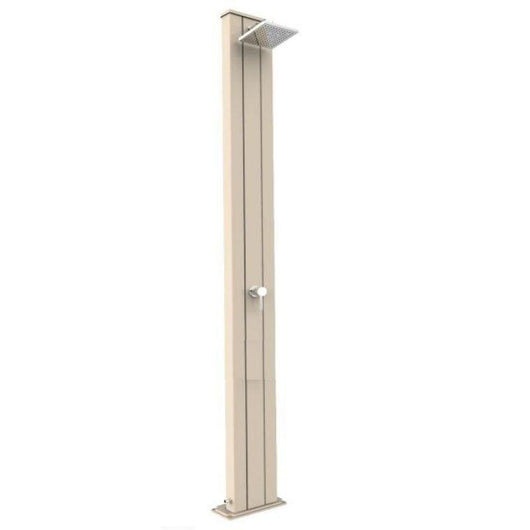 Doccia Tradizionale In Alluminio Spring S In Alluminio Con Miscelatore Colore Sabbia Cv-A205/9001