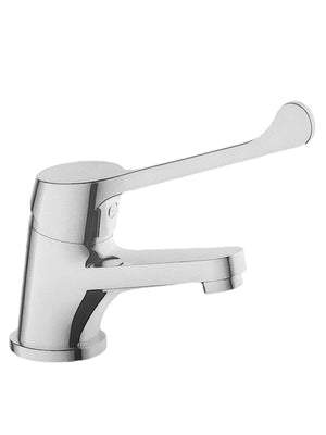 Miscelatore lavabo con leva clinica completo