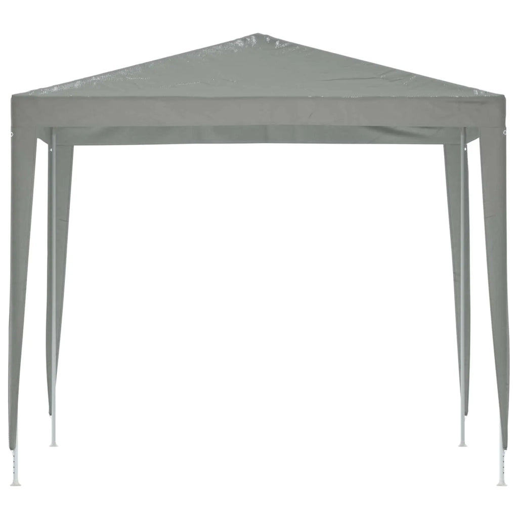 Tenda Party 250 x 250 x 240 cm Grigio Chiaro PE e Acciaio 42032987