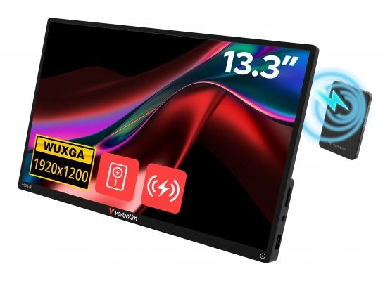 Verbatim monitor portatile touch 13.3 wless power - 32087