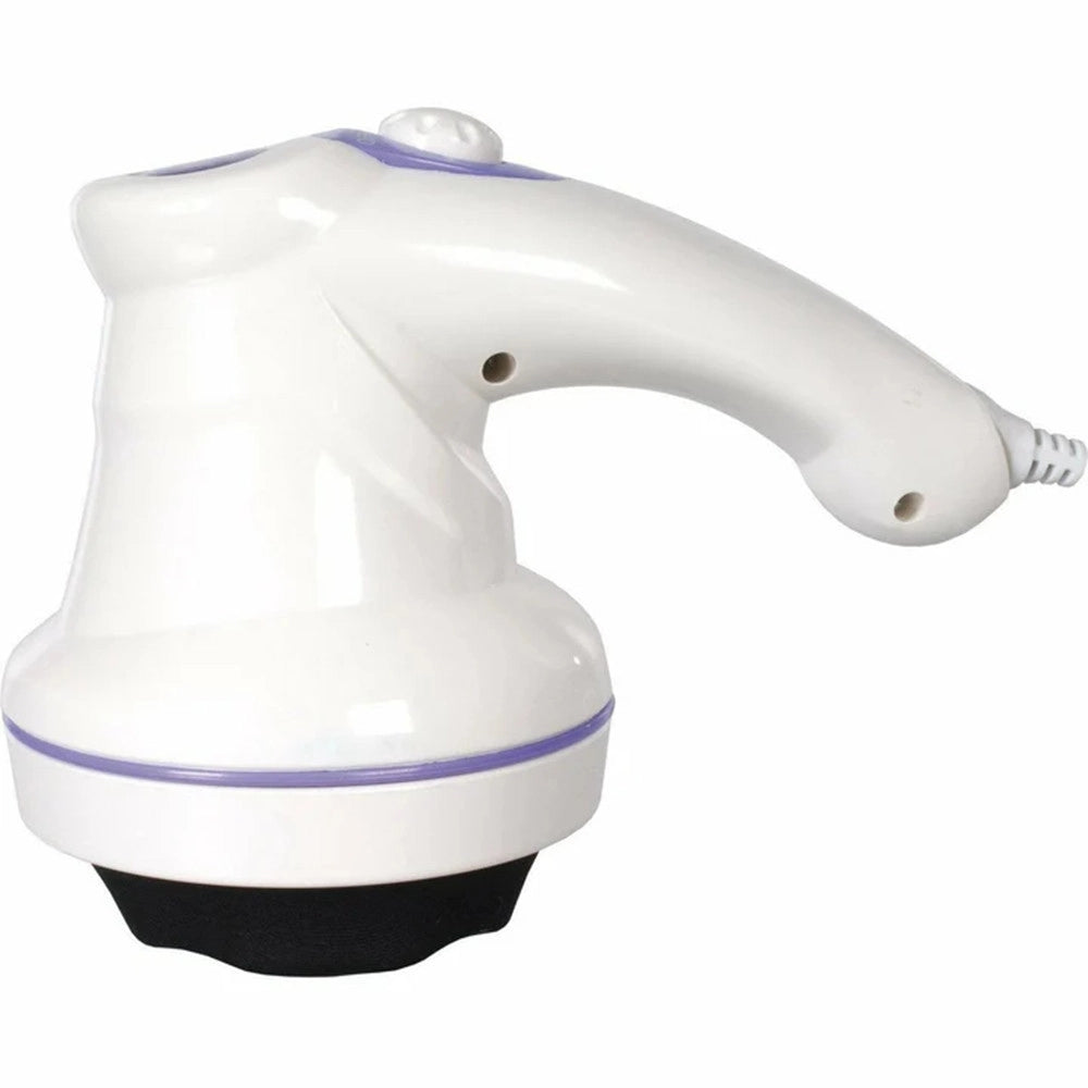 Trade Shop - Massaggiatore Anti Cellulite 25 W Con 3 Testine Differenti Per Braccia Collo Pancia -