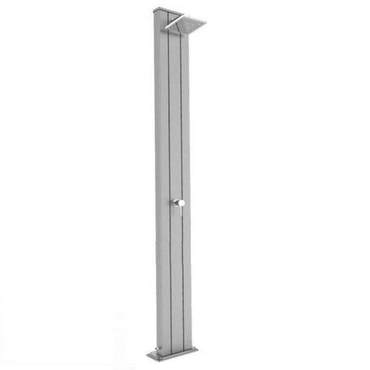 Doccia Tradizionale In Alluminio Spring S In Alluminio Con Miscelatore Colore Inox Paint Cv-A205/9007