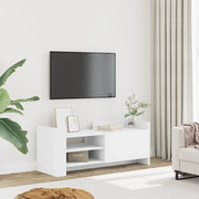 vidaXL Mobile Porta TV Bianco 100x35x40 cm in Legno Multistrato