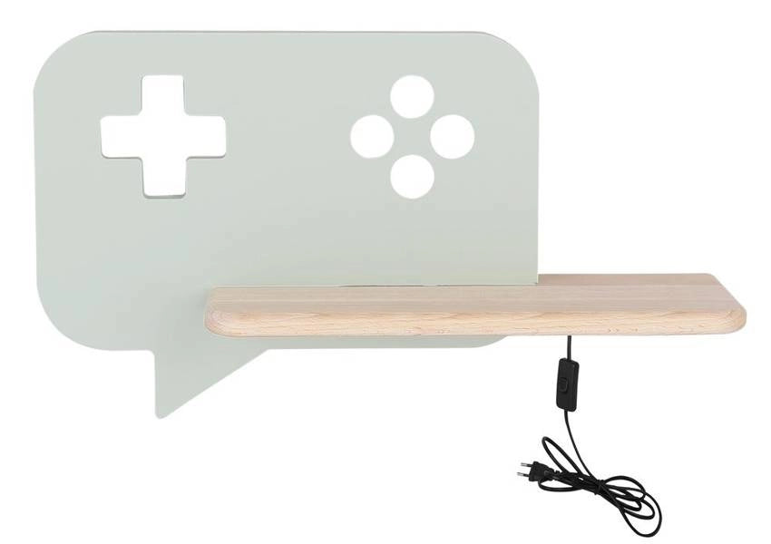 Applique Candellux Console verde legno LED 5W 4000K