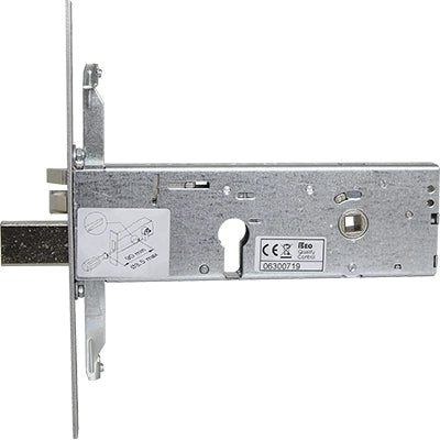 SERRATURA METALLO INFILARE ELETTRICA 96392 ISEO  B.Q ZINC F.MM 25 F.S M3 TRIP+SCR+Q8 H.MM 64 E.MM90