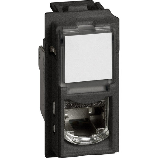 Connettori RJ45 Bticino Living Now toolless STP cat6 Nero KG4279C6S