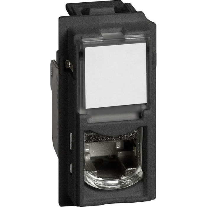 Connettori RJ45 Bticino Living Now toolless STP cat6 Nero KG4279C6S