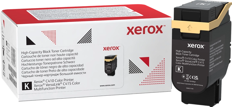 Xerox Cartuccia toner Nero a Alta capacità da 10500 Pagine per Stampante a colori ® C410/multifunzione a colori ® VersaLink® C415 (006R04685)