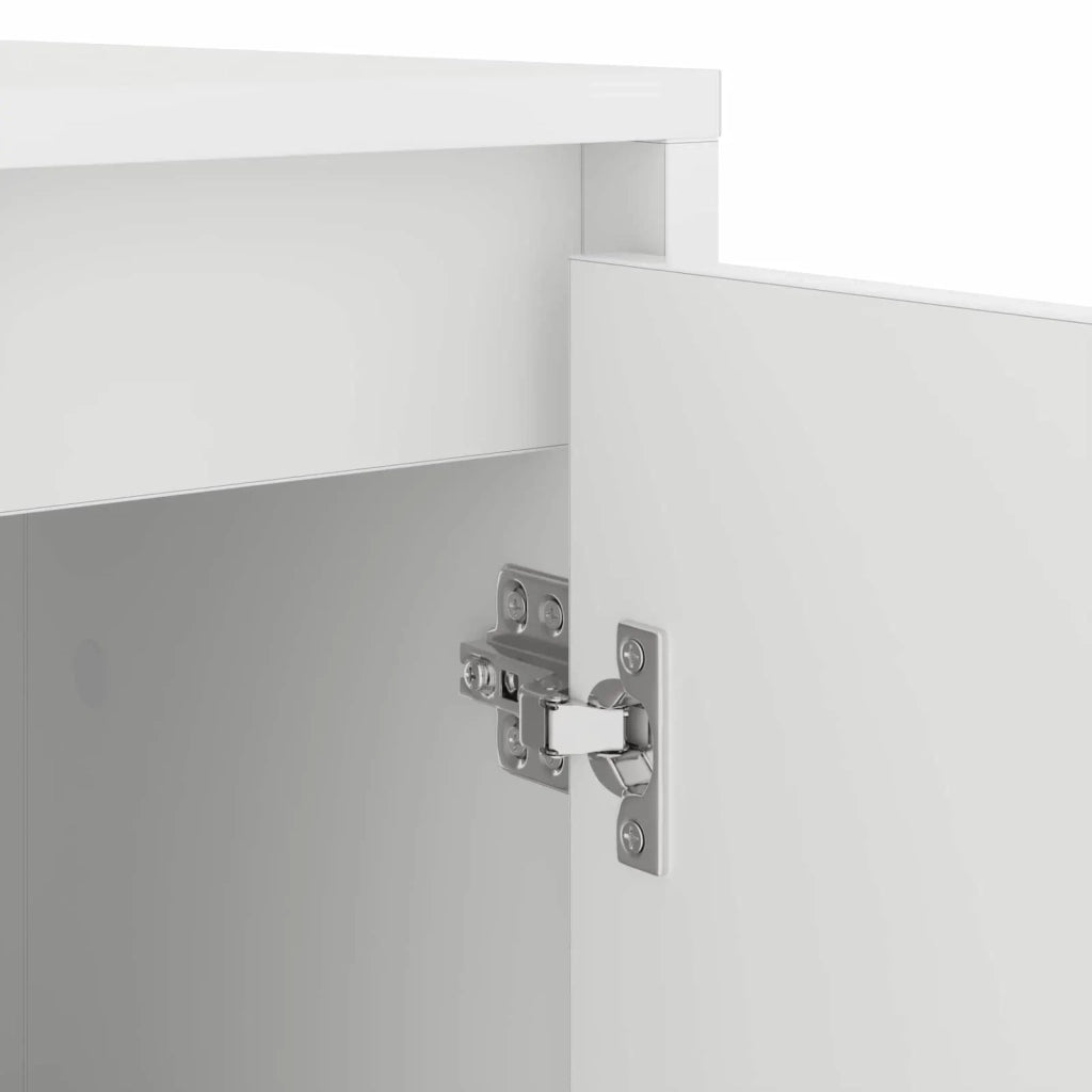 Mobiletto per lavatrice con porta Bianco 87 x 60 x 89 cm 8006800