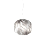 Sospensione Moderna Globe Polilux ® Argento E Metallo Cromo 1 Luce E27