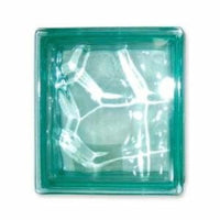 Vetromattone ondulato 19x19 verd e acqua b08lt847yc