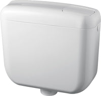 Cassetta WC a Zaino con 2 Pulsanti 48x14x41 cm Forlani Europa 2 Bianca