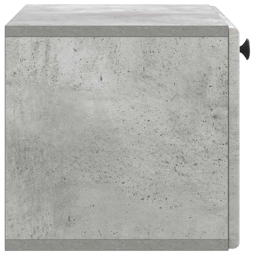 Mobile Porta TV da Muro 59,5 x 31 x 30 cm Grigio Cemento