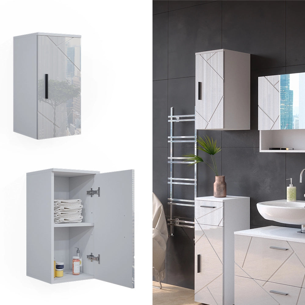 Mobile bagno Irma Bianco lucido 30 x 59 cm Vicco