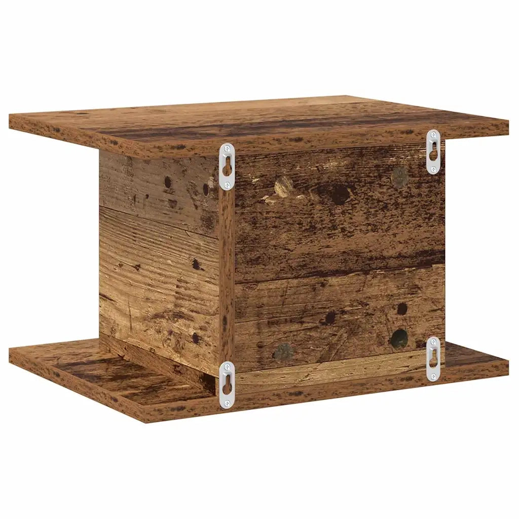 Comodino | Armadio da Notte | Mobiletto da notte Legno vecchio 40 x 30 x 25 cm Legno multistrato