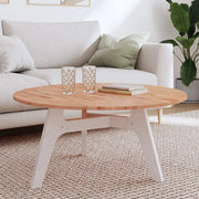 Piano per Tavolo Ø90x1,5 cm Rotondo in Legno Massello di Faggio 355933
