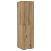 Mobile TV | Armadietto TV | Mobile Porta TV Rovere Artigianale 30,5x30x110cm in Legno Multistrato