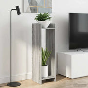 Supporto per piante 2 pcs Sonoma grigia 30 x 30 x 100 cm