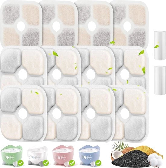 Set di Dispensazione di Sapone per 3 in 1 per Cucina e Bagno - Capacità 500ml, Installazione Facile, Etichette Idrorepellenti