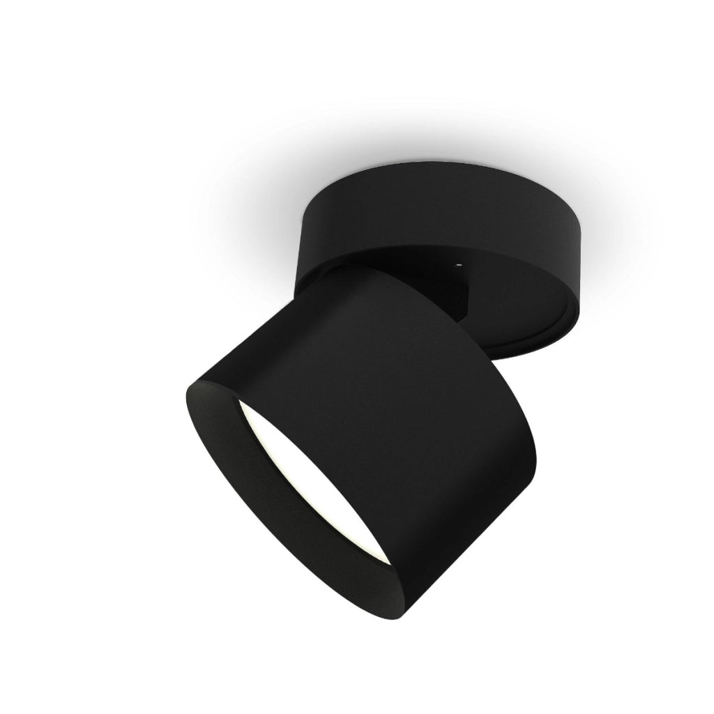 Faretto soffitto orientabile 1x Videx Spotlight GX53 nero