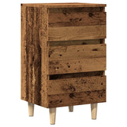 Comodino | Armadio da Notte | Mobiletto da notte Legno Vecchio 40x35x69 cm in Legno Multistrato