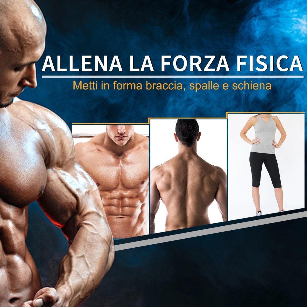 Set 2 Manubri Esagonali da 10kg in Metallo e Gomma per Workout in Palestra, Casa e Ufficio, Nero
