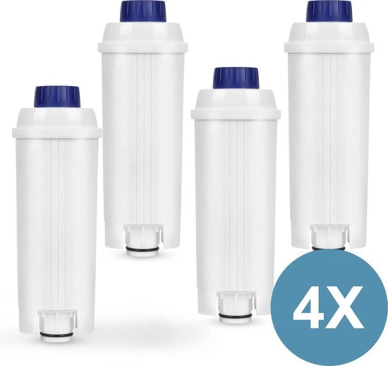 Filtro per acqua compatibile per macchina del caffè Serie DLSC002 ECAM ESAM ETAM, 4 pezzi