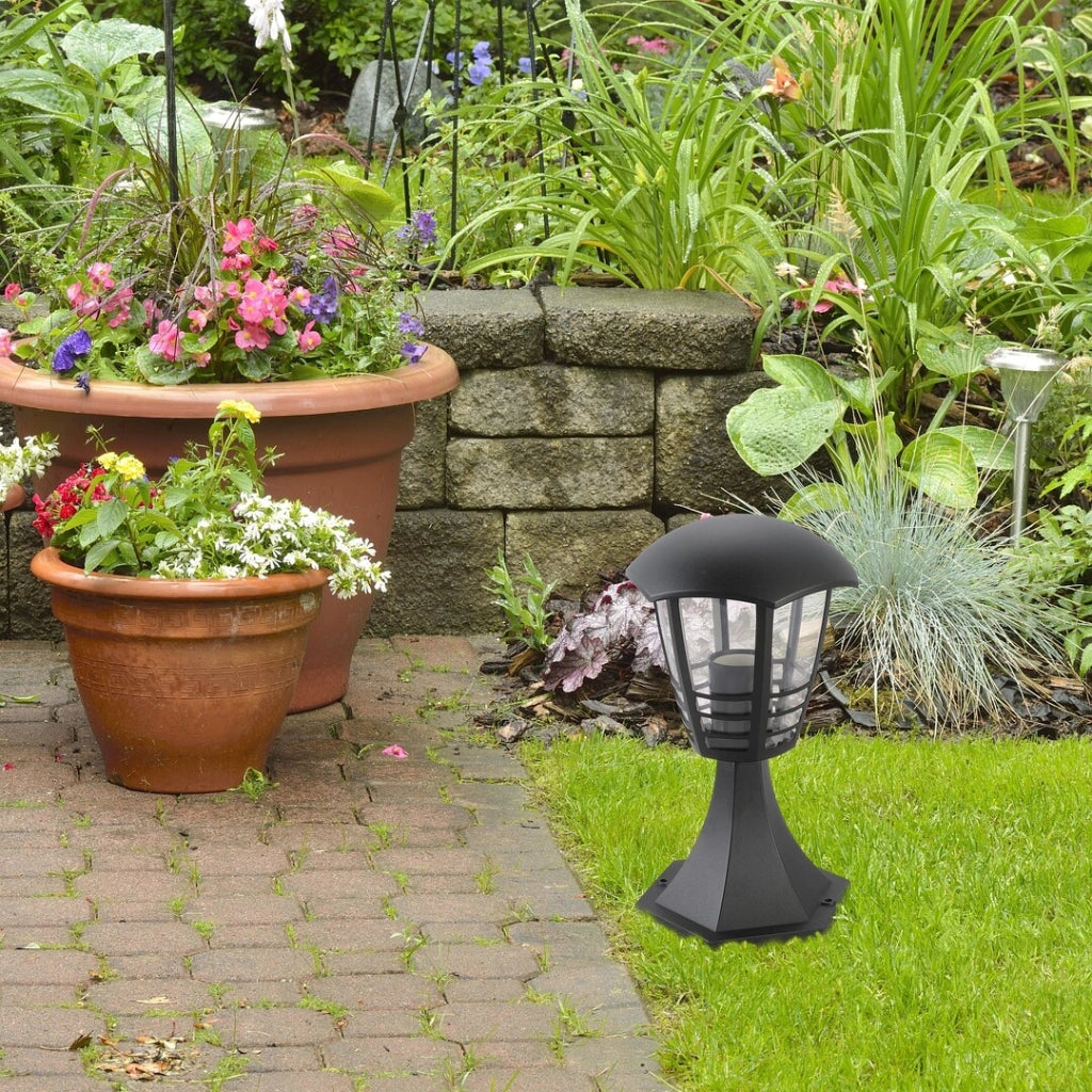 Lampada da giardino Marseille nera E27 IP44 Rabalux