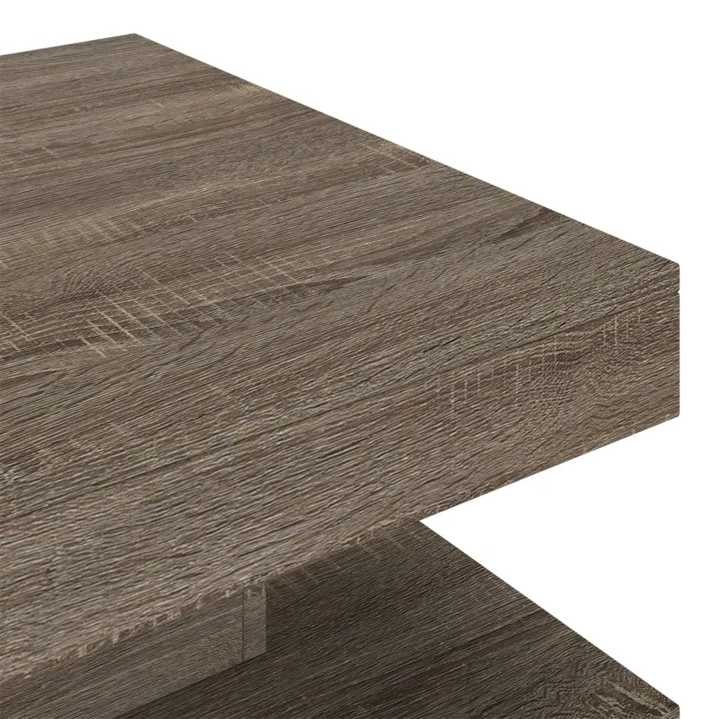 Tavolino da Salotto Grigio 60x60x35 cm in MDF 286098