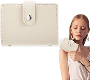 Ottante di Credito - Compatta e Stilosa - Protezione - Bianco - Ideale per l'Uso Giornaliero - Adatta per Uomo e Donna