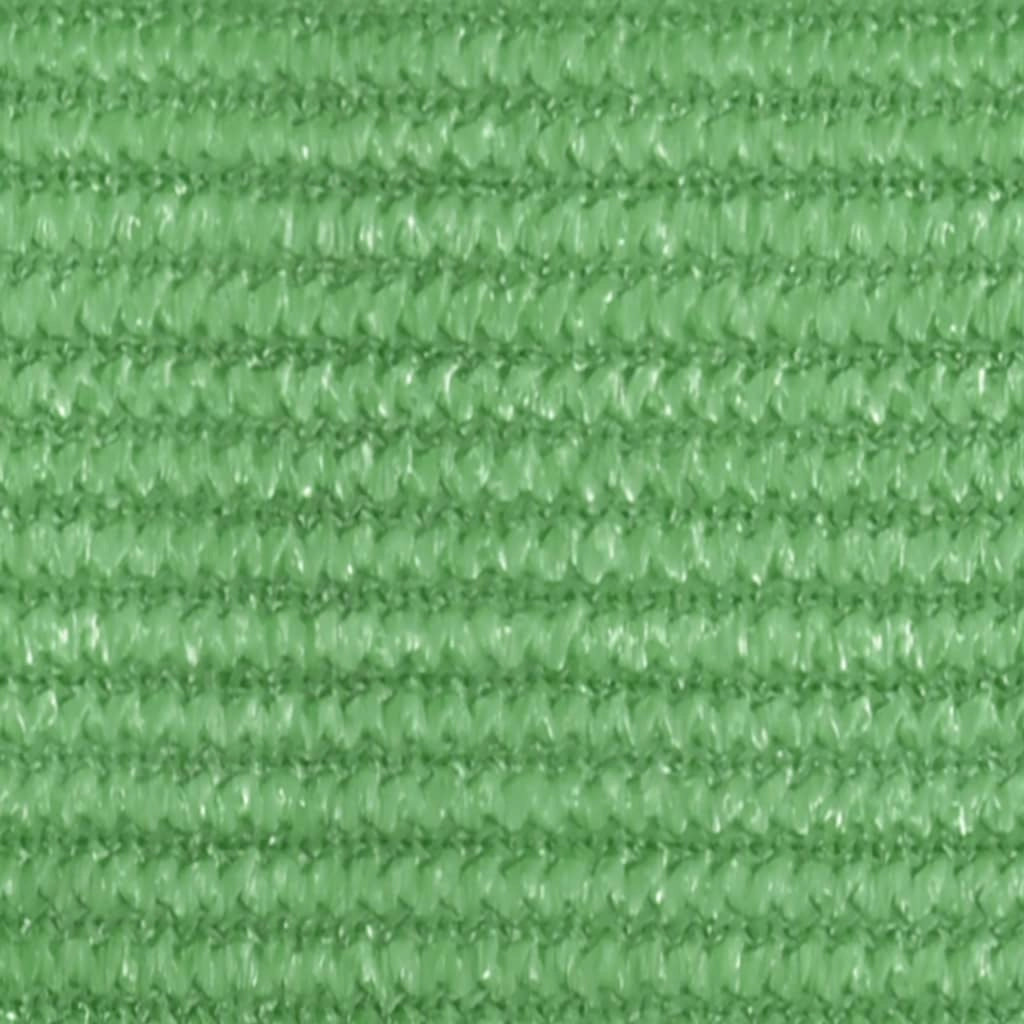 Vela ombreggiante 160 g/m² verde chiaro 6 x 6 m HDPE 02_0009401