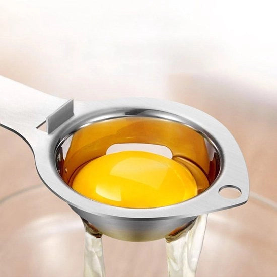 Eierscheider in Acciaio Inossidabile per Cucina per Uova Bianche e Gialle