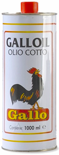 Olio di lino cotto galloil 1lt incolore