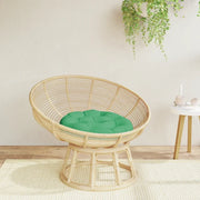 Cuscino Rotondo Verde Ø 60x11 cm in Tessuto Oxford 361945