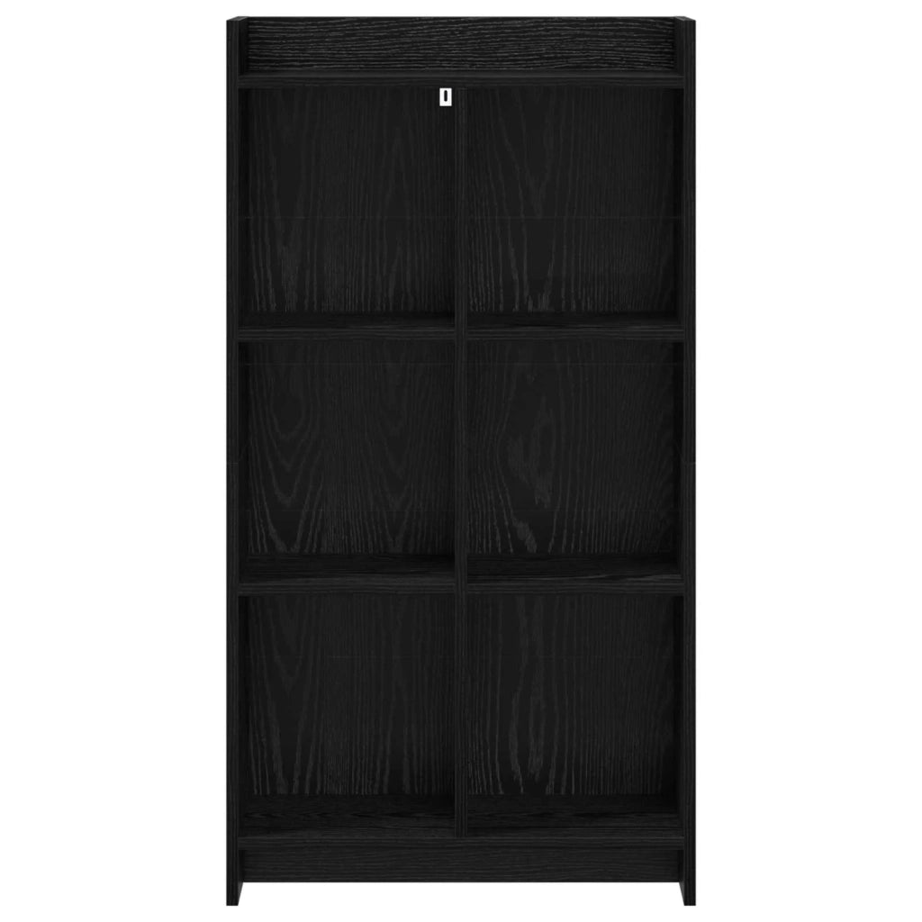Libreria Rovere Nero 59 x 30 x 111 cm Legno ingegnerizzato 8011284
