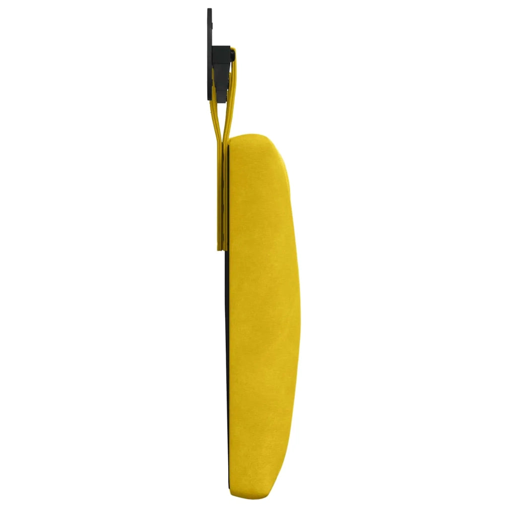 Testiera sospesa Con luce LED Giallo Velluto 42032227