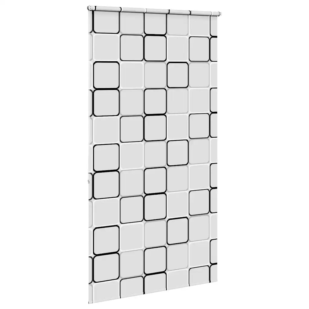 Tenda a Rullo Doccia 140x240 cm Larghezza Tessuto 136 cm 4014928