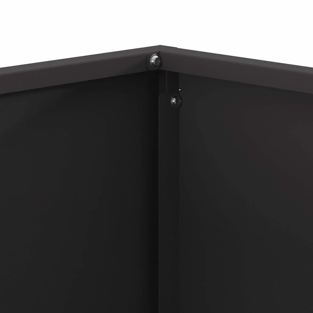 Focolare Nero 60 x 60 x 40 cm Acciaio CFW5767014