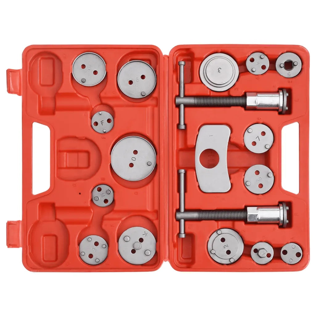 Kit Attrezzi 18 pz di Riavvolgimento Pinza del Freno a Disco  cod mxl 73140
