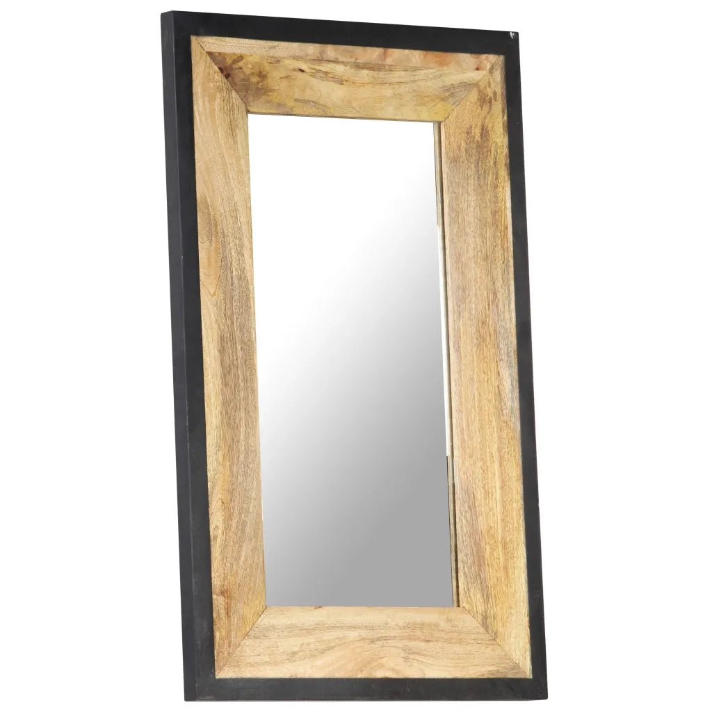 Specchio 80x50 cm in Legno Massello di Mango 321630