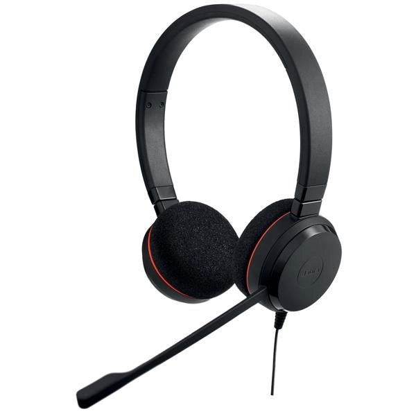 Jabra evolve 20 auricolare cablato a padiglione ufficio usb type-c / usb type-a nero - 4999-829-269