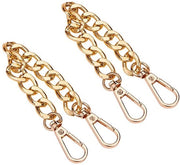 Cinturino per borse 19,8 cm - Cinturino a giro - Cinturini sostitutivi per borse - Cinturino metallico per borse - Cinturino da tasca/ cinturino da spalla - 2 pezzi